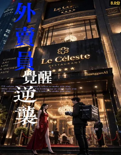 黄果短剧 App 剧集列表界面展示